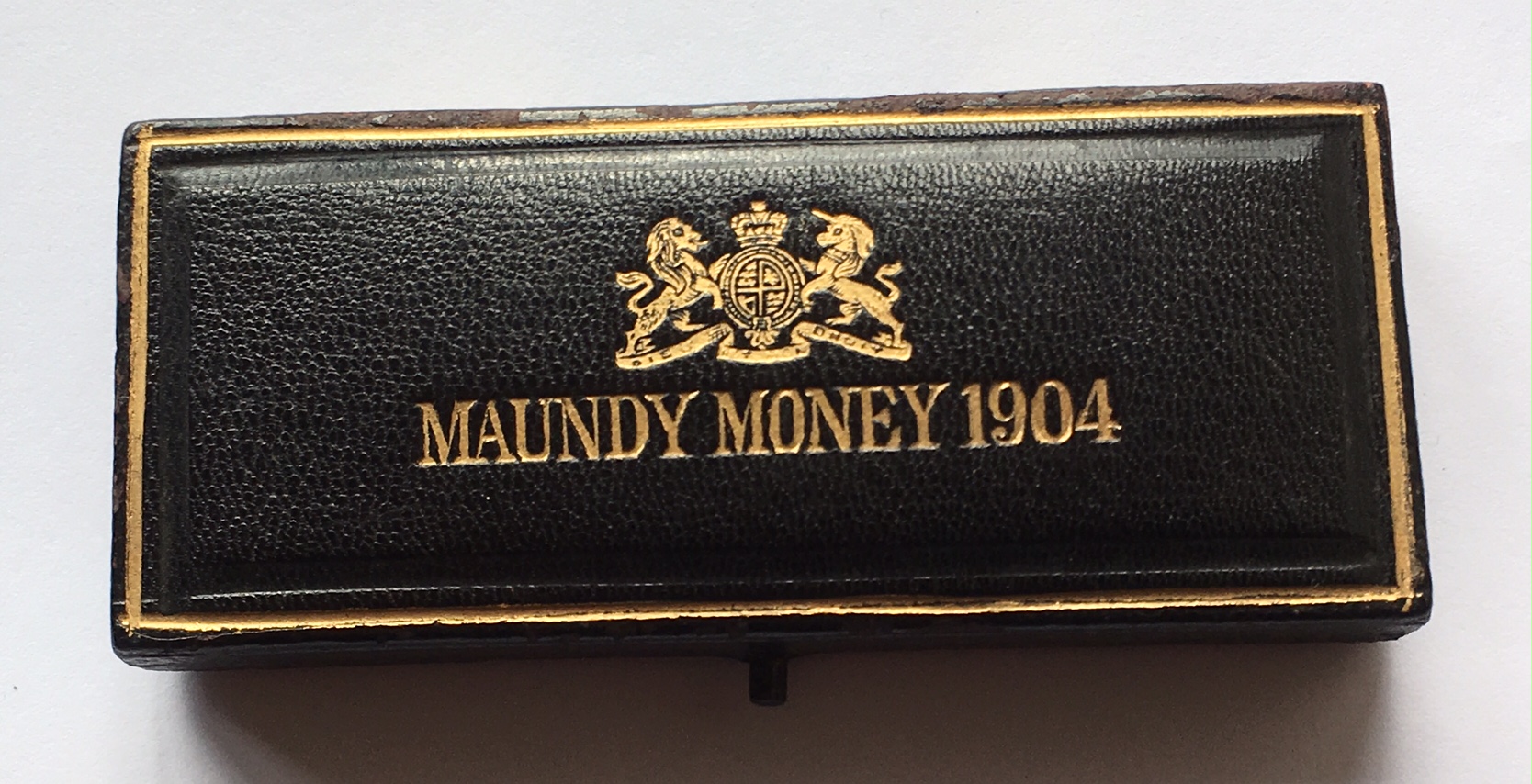 1904 Maundy Set Case